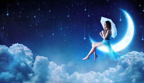 Wolken, schweben, fliegen – jeder Mensch träumt anders.