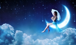 Wolken, schweben, fliegen – jeder Mensch träumt anders.