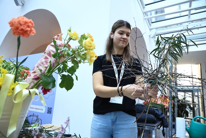 Leonie Auer schafft es auf den ersten Platz.