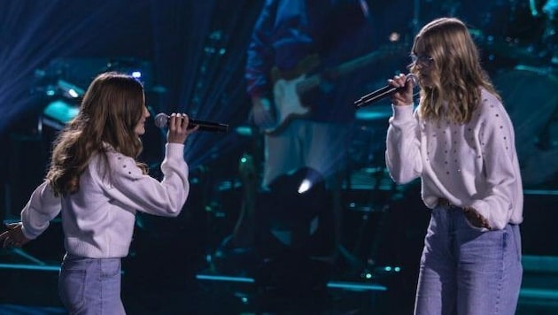 Der große Auftritt von Sophia und Valentina ist am Samstag im Fernsehen zu sehen.