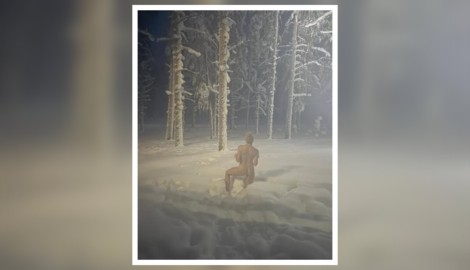 Die US-Schauspielerin und Komikerin ließ im hohen Norden die Hüllen fallen. 