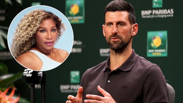 Novak Djokovic wünscht sich ein Comeback von Serena Williams.