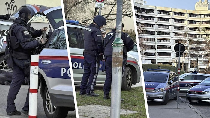 WEGA und Polizei sorgten für spektakuläre Szenen.