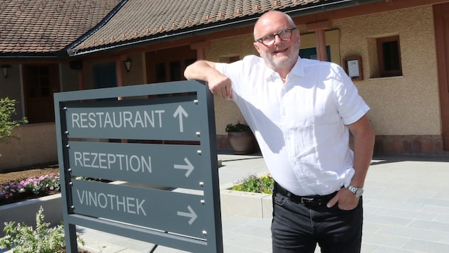 Bavarian investor Hans Kilger has been making headlines on the Wine Route for years.