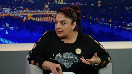 Aramesh Goorani setzt sich für Demokratie und Menschenrechte im Iran ein.