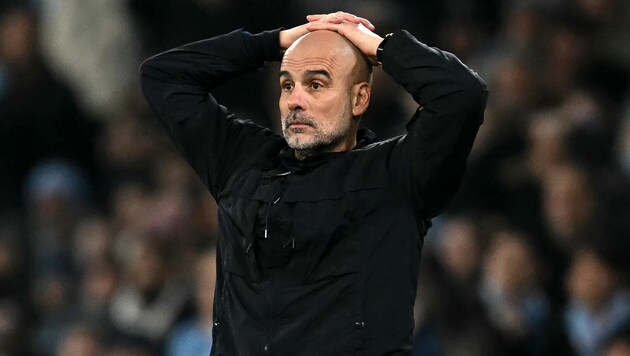 Manchester-City-Coach Pep Guardiola