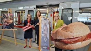 „Host kan Genierer?“: Wiener Linien-Chefin Reinagl, Stadträtin Ulli Sima (SPÖ) und ...