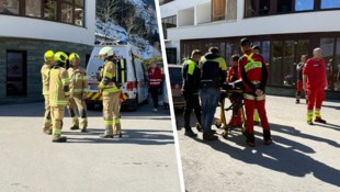 Zahlreiche Einsatzkräfte waren vor Ort. Auch die Ersthelfer waren durch den CO-Austritt ...