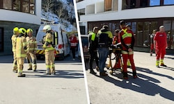 Zahlreiche Einsatzkräfte waren vor Ort. Auch die Ersthelfer waren durch den CO-Austritt ...