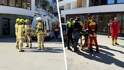 Zahlreiche Einsatzkräfte waren vor Ort. Auch die Ersthelfer waren durch den CO-Austritt ...
