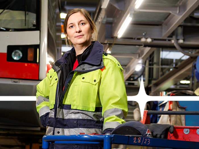 Werkmeisterin Stephanie von Wiener Linien