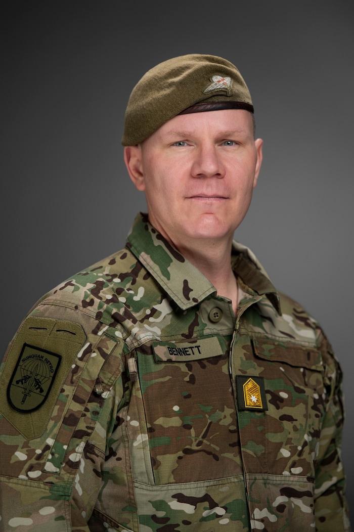 Brigadier Arthur Bennett, Kommandant des Jagdkommandos