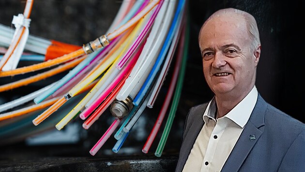 „Glasfaser-Bürgermeister“ Martin Bruckner legte nach 25 Jahren im Vorjahr sein Amt zurück. Für ...