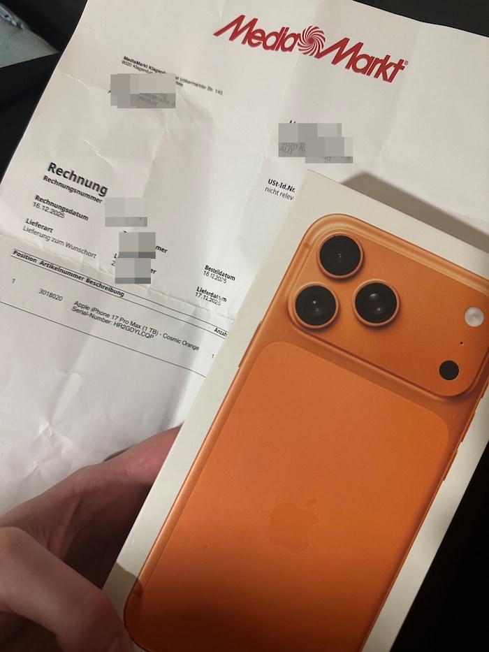 Sowohl Handy als auch Rechnung entpuppten sich als Totalfälschungen.