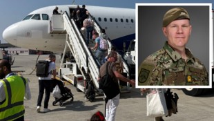 Hilft bei der Rückholung: Brigadier Arthur Bennett, Kommandant des Jagdkommandos