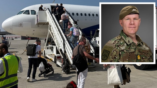 Hilft bei der Rückholung: Brigadier Arthur Bennett, Kommandant des Jagdkommandos