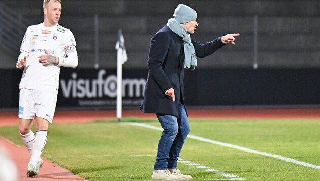 Zuletzt gegen Klagenfurt musste sich Andy Heraf mit einem Punkt zufrieden geben.