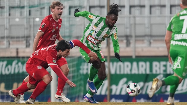 Asumah Abubakar sorgt seit neuestem für Wirbel in der Lustenauer Offensive.