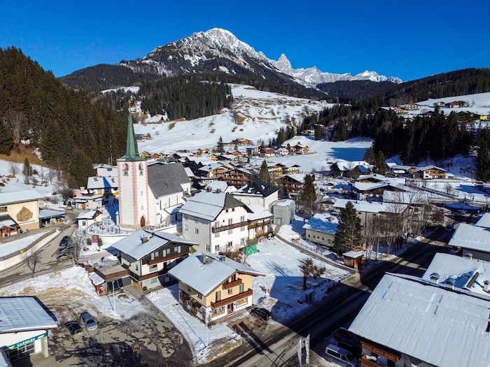 Das Zentrum von Filzmoos.