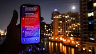 Fliegeralarm am Handy: Trumps Krieg gegen den Iran hatte auch in den Vereinigten Arabischen ...
