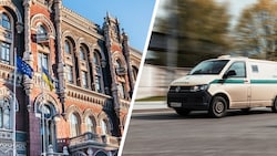 Ungarn soll Mitarbeiter, die einen Geldtransport (Symbolbild) begleiteten, als Geiseln genommen ...