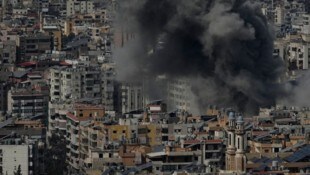 Anrgriff auf Beirut im Libanon