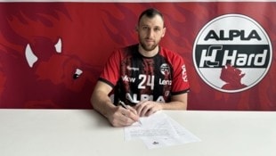 Martin Manaskov unterschrieb bis Saisonende bei den Hardern.