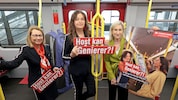 Alexandra Reinagl (Wiener Linien), Stadträtin Ulli Sima und Monika Unterholzer (Wiener ...