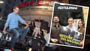 Sebastian Kurz sorgte 2010 mit „Schwarz macht geil“ für Aufmerksamkeit; Stefan Scherer, Frédéric ...