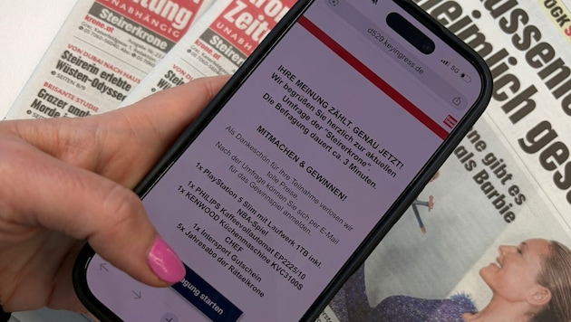 Einfach auf den Link klicken – die Befragung dauert nur wenige Minuten