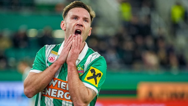 Können Andreas Weimann und seine Rapidler das Ticket für die Meistergruppe lösen?