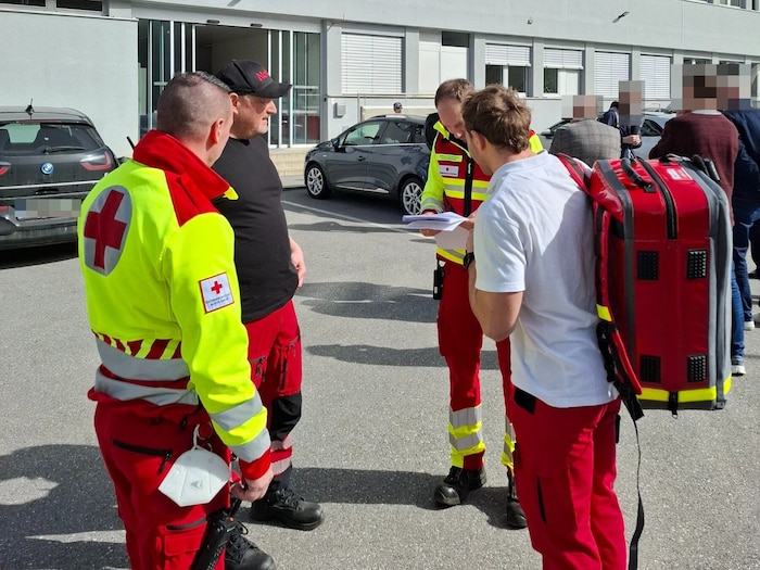 Ein Großaufgebot an Rettungskräften stand im Einsatz.