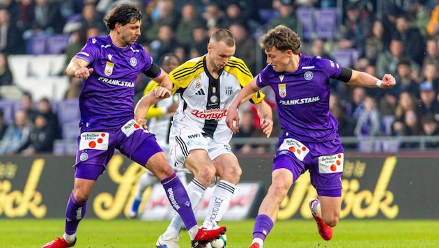 Aleksandar Dragovic (li.) traf gegen LASK zum ersten Mal seit seiner Rückkehr.