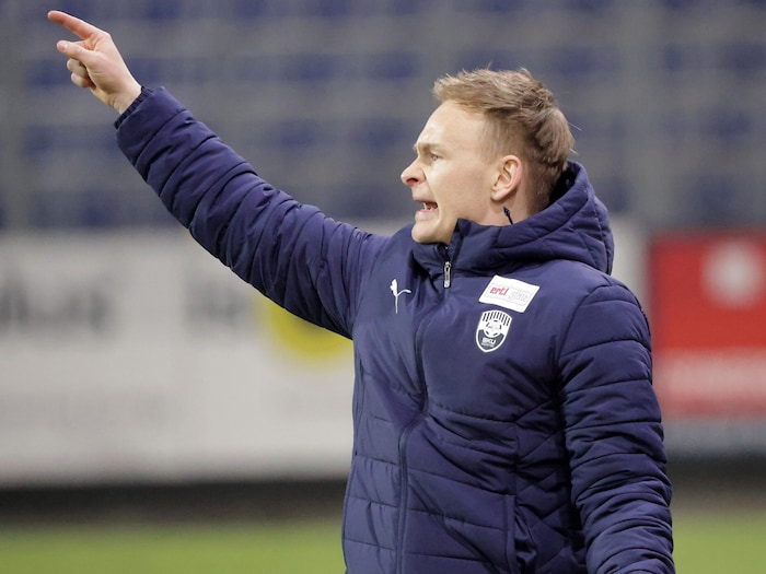 Amstetten-Trainer Patrick Enengl.