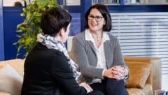 Finanzexpertin Regina Schickinger bildet seit Jahren andere Frauen in Sachen Finanz- veranlagung ...