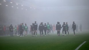 Das Spiel war wegen Nebels verschoben worden.