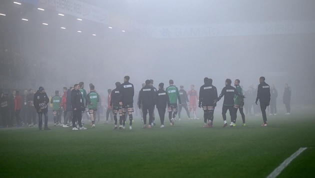 Das Spiel war wegen Nebels verschoben worden.