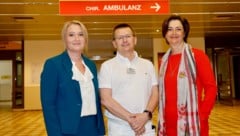 Das Direktorium von Rottenmann und Bad Aussee (v. l.): Pflegedirektorin Daniela Jamnig, ...