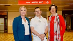 Das Direktorium von Rottenmann und Bad Aussee (v. l.): Pflegedirektorin Daniela Jamnig, ...