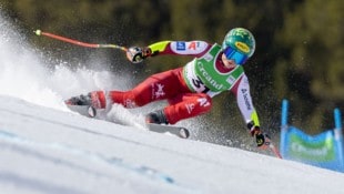 Julia Scheib steht auf der Reiteralm in der Abfahrt am Start, will Punkte sammeln.