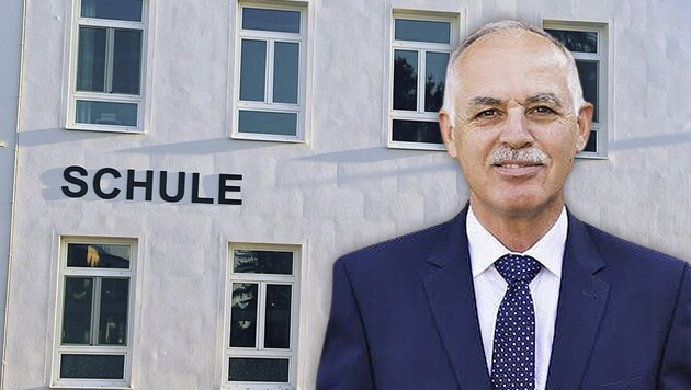Die FPÖ wollte dem Ortschef wegen der Volksschule das Misstrauen aussprechen. Mayer (kl. Bild.) ...