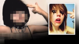 Ein Foto, das Jenny auf sozialen Medien veröffentlicht hat. Sie kopierte dafür eine Pose ihres ...