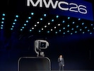 Der chinesische Hersteller Honor zeigt beim Mobile World Congress in Barcelona sein neues Robot ...