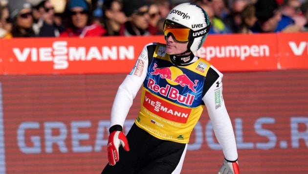 Domen Prevc wurde nachträglich disqualifiziert.