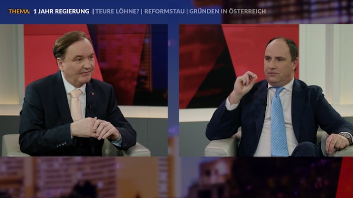 SWV-Präsident Bernd Hinteregger und Finanzexperte Gerald Zmuegg