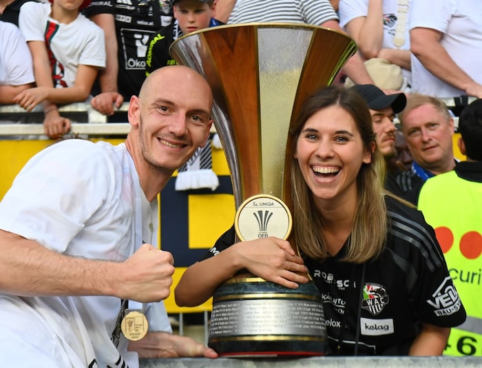 Wimmer & seine Pia erwarten jetzt Zuwachs.