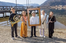 1. Preis für das Ensemble „Wind &amp; Keys“. Die Musiker haben auch Georg Friedrich Händel im ...