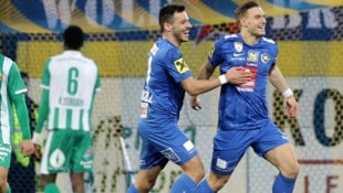 Der SKN schoss Rapid mit 4:0 ab.