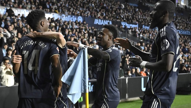 Aurelien Tchouameni brachte Real früh in Führung.