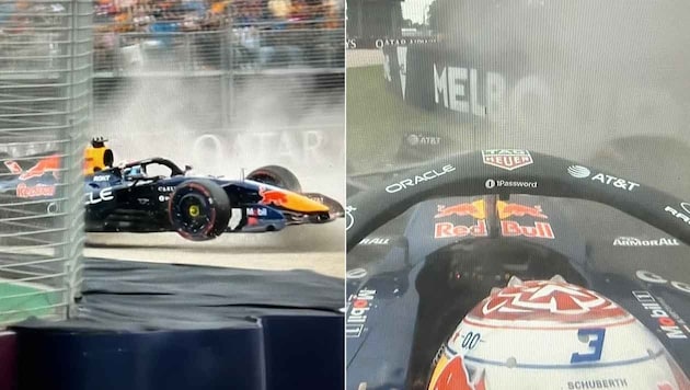 Max Verstappen flog in Q1 ab.